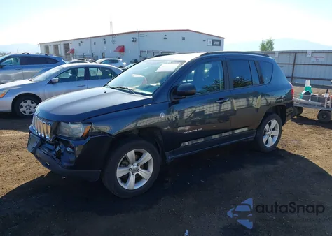 2015 Jeep Compass Sport from USA, damaged, VIN 1C4NJDBB8FD239967